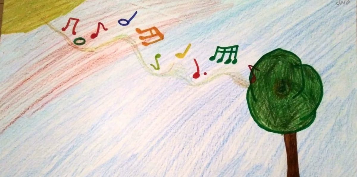 Malen nach Musik – Gymnasium Goetheschule Hannover